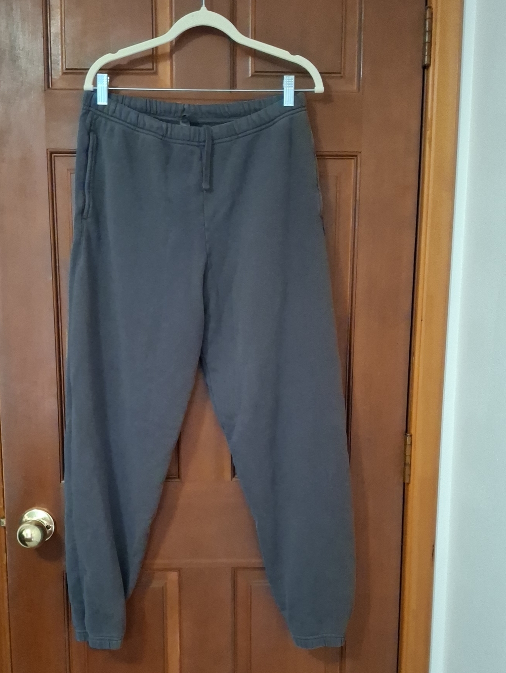 SKIMS 100% Cotton Gray Joggers Size Medium